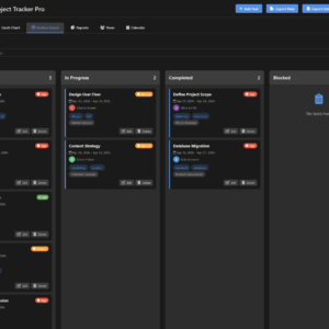 Ultimate Project Tracker Pro
