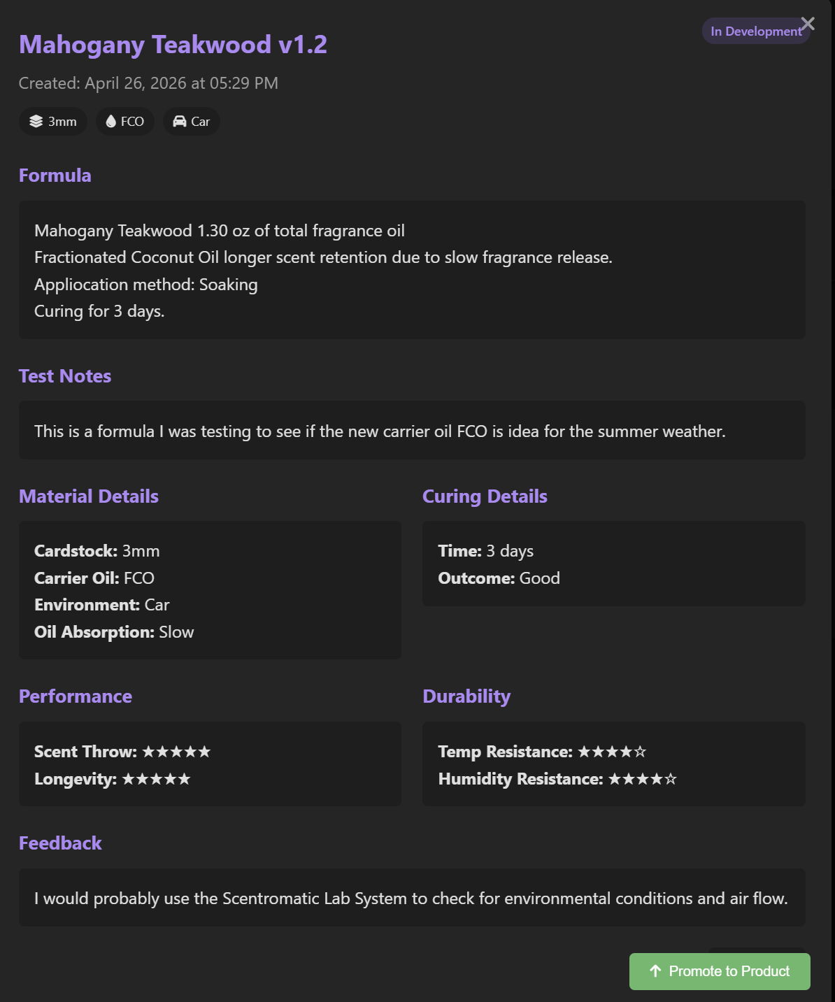 R&D Testing Tracker